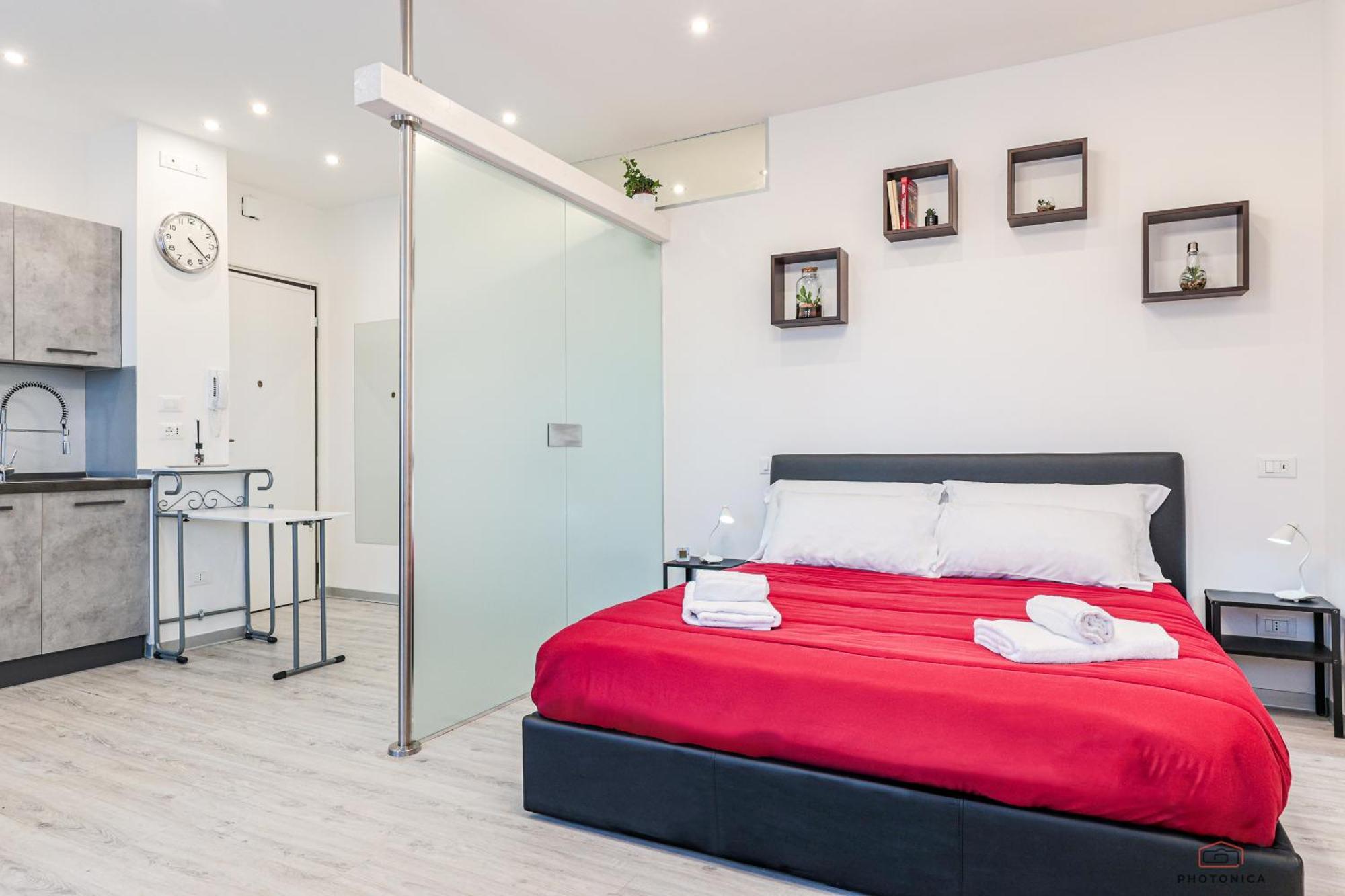 Front Station Apartment - Stazione Centrale Di 볼로냐 외부 사진