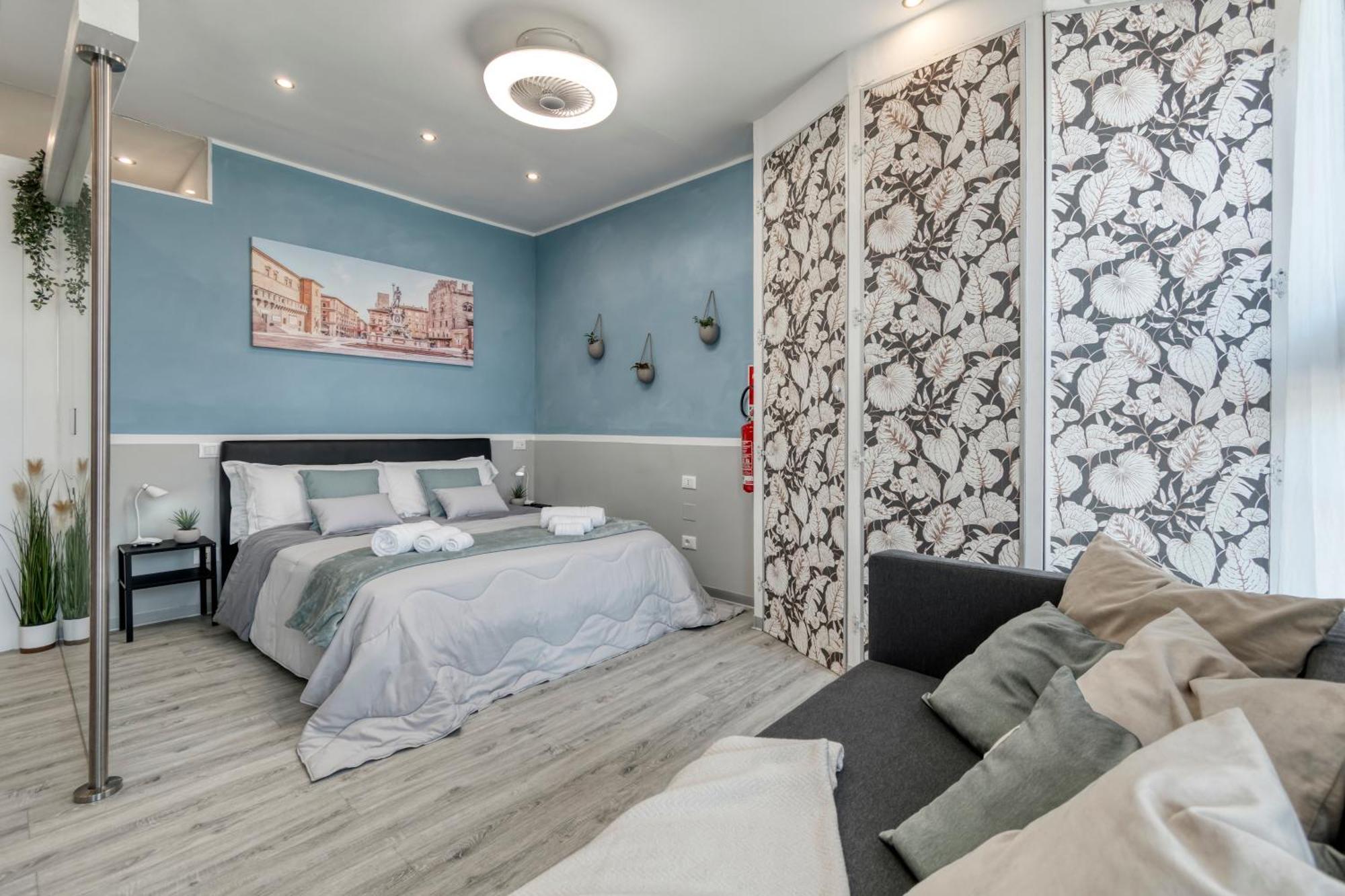 Front Station Apartment - Stazione Centrale Di 볼로냐 외부 사진