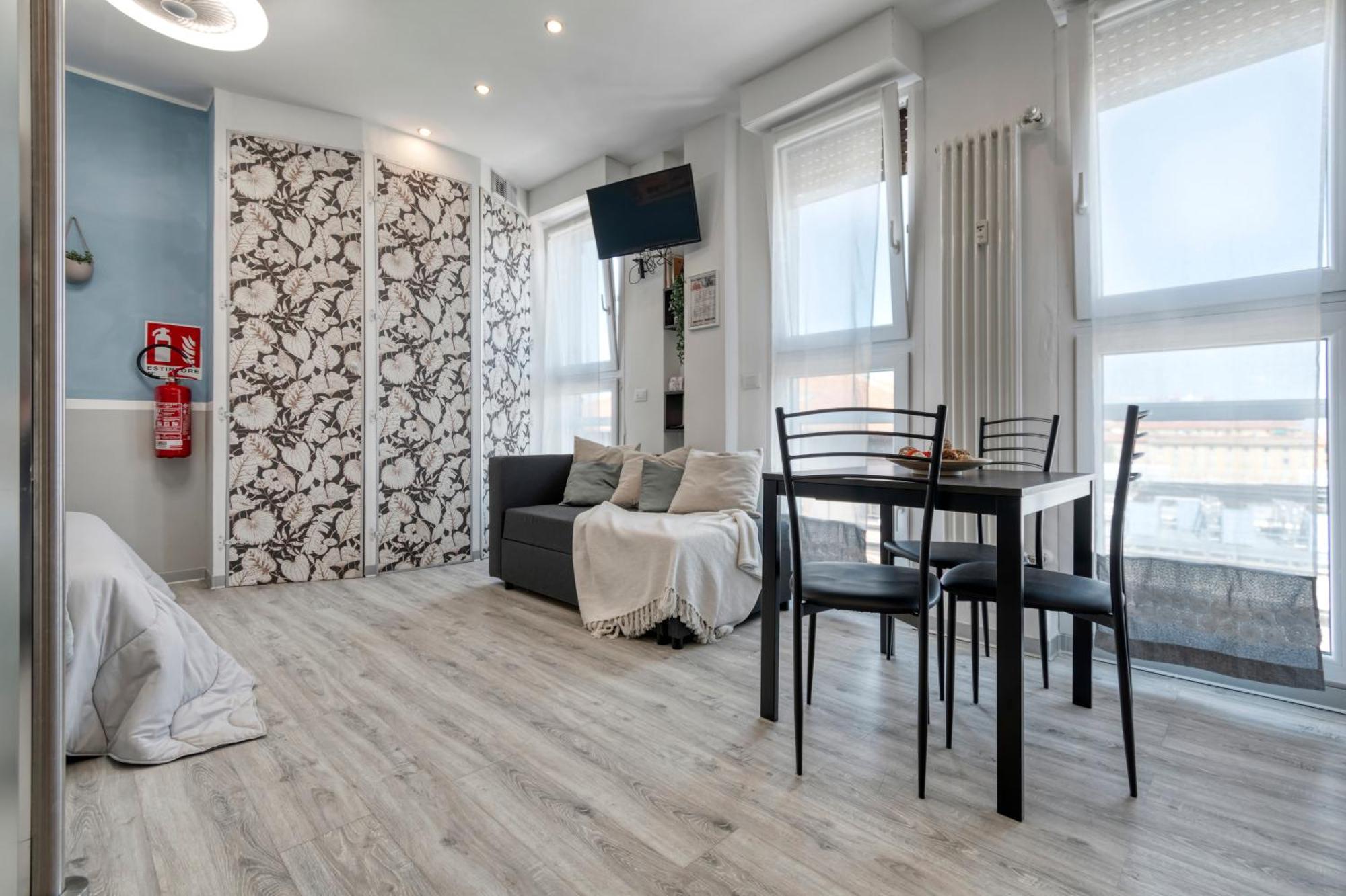 Front Station Apartment - Stazione Centrale Di 볼로냐 외부 사진