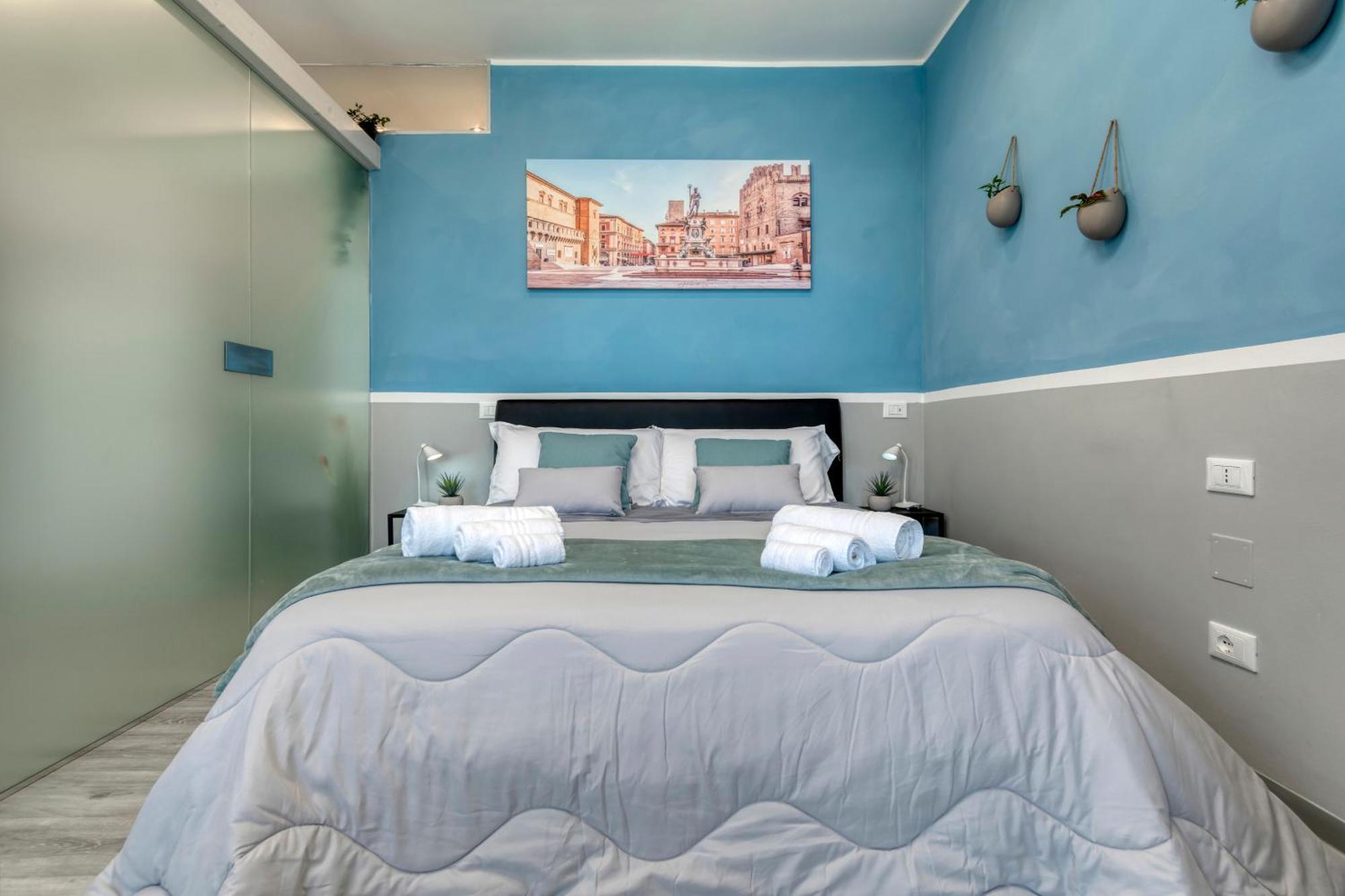 Front Station Apartment - Stazione Centrale Di 볼로냐 외부 사진